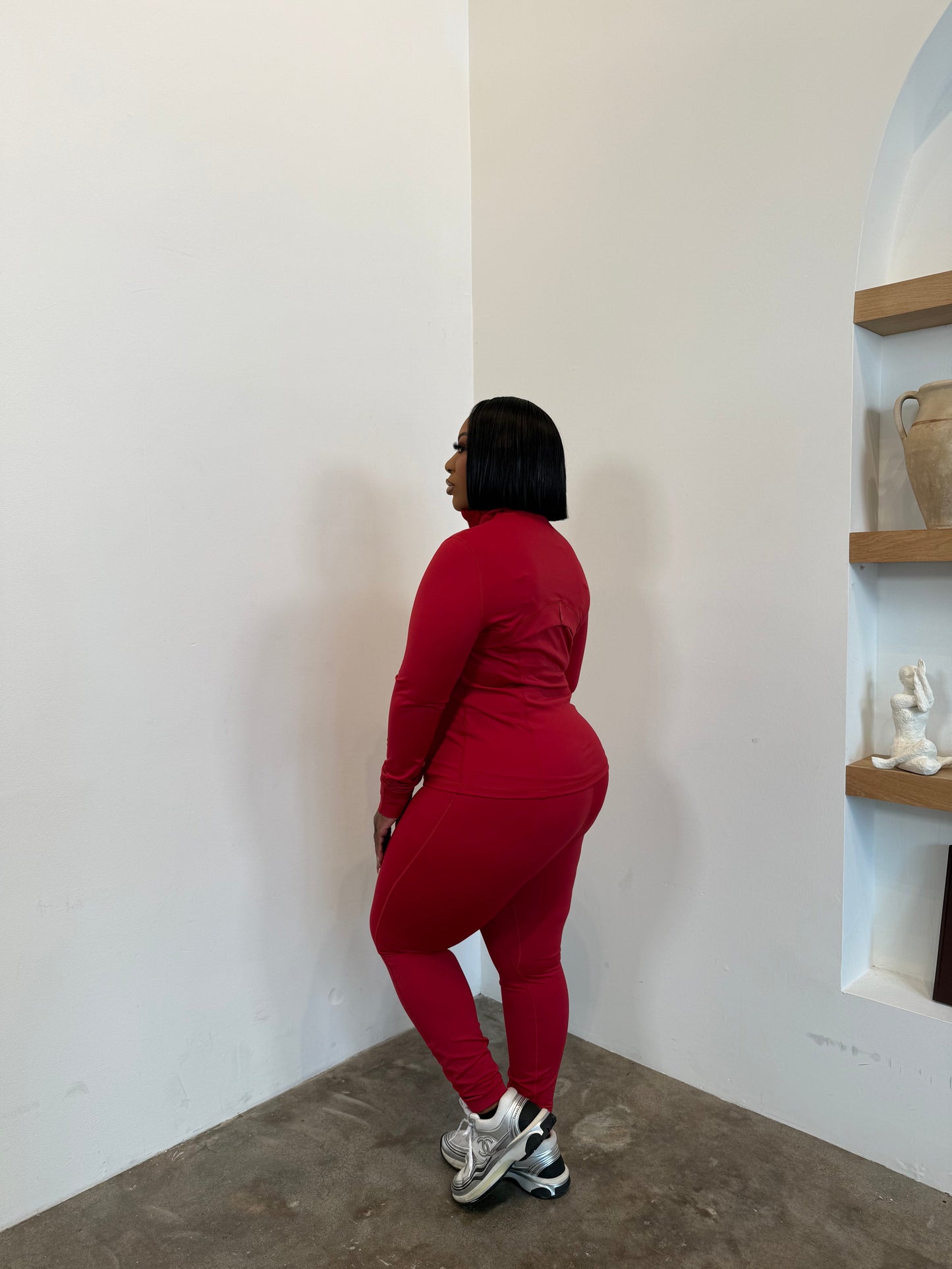 IM Sculpt Leggings Set (Red)