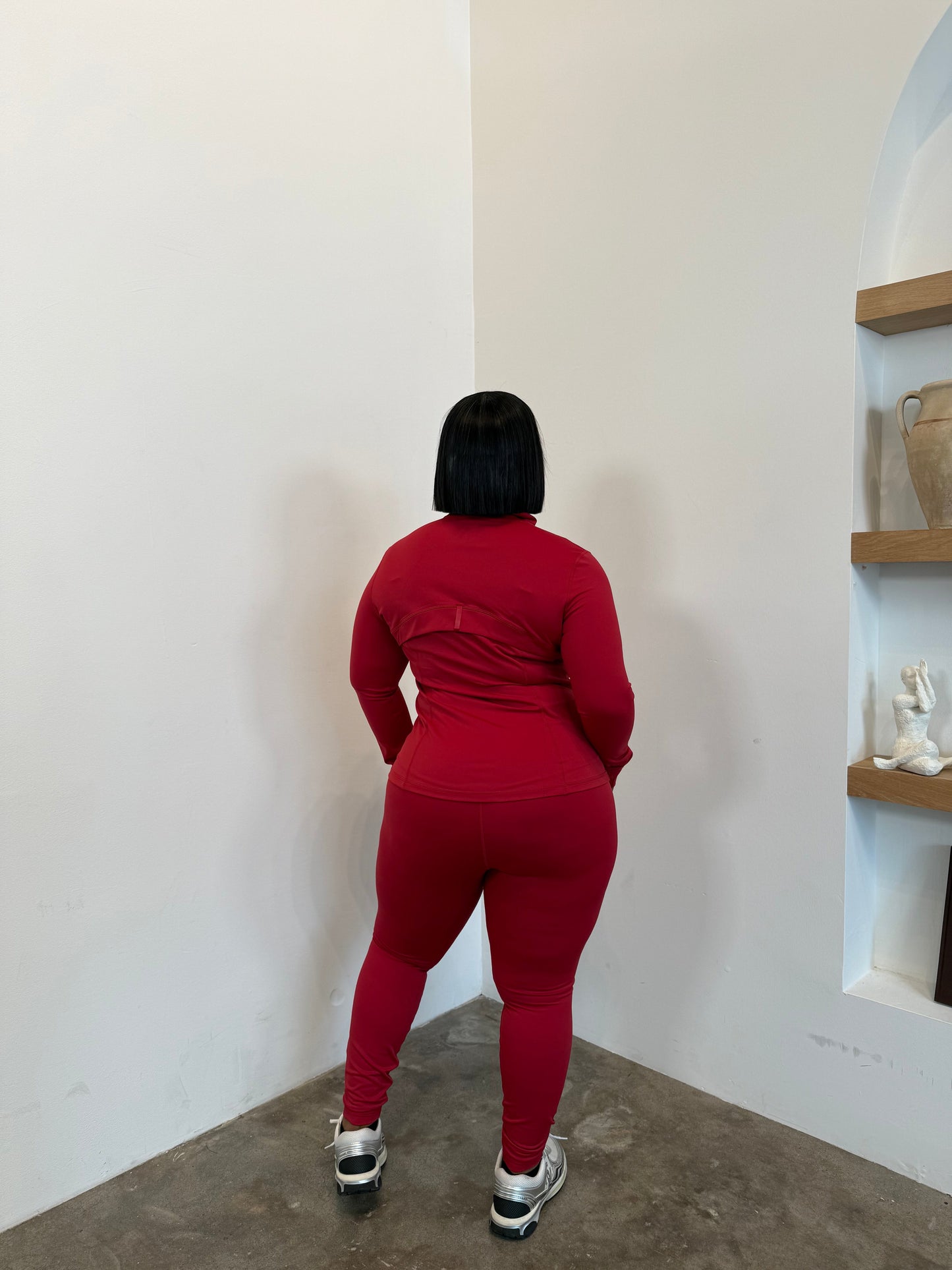 IM Sculpt Leggings Set (Red)
