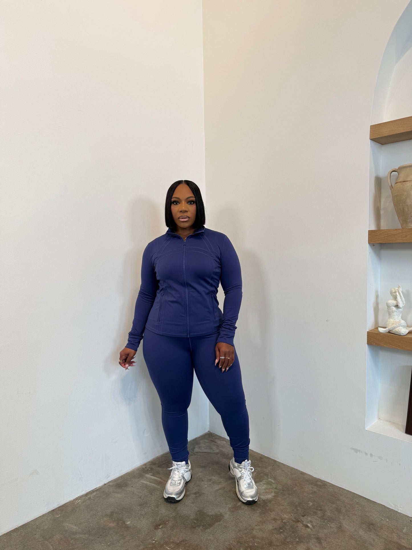 IM Sculpt Leggings Set (Blue)